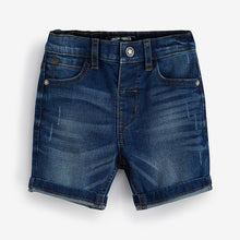 Load image into Gallery viewer, Mid Blue Denim Shorts (3mths-5yrs)
