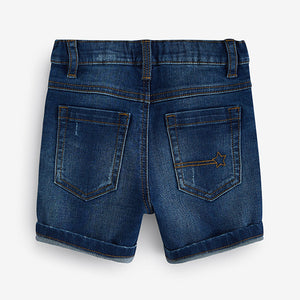 Mid Blue Denim Shorts (3mths-5yrs)