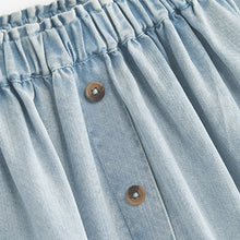 Load image into Gallery viewer, Denim Midi Skirt (3-12yrs)
