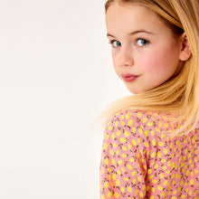 Load image into Gallery viewer, Pink/Yellow Lemon Printed Co-ord Set (3-12yrs)
