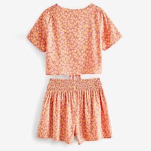 Load image into Gallery viewer, Pink/Yellow Lemon Printed Co-ord Set (3-12yrs)
