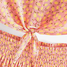 Load image into Gallery viewer, Pink/Yellow Lemon Printed Co-ord Set (3-12yrs)
