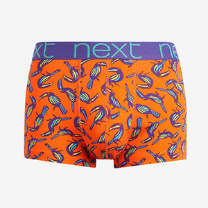 Tropical Animal Pattern Hipster Boxers 4 Pack