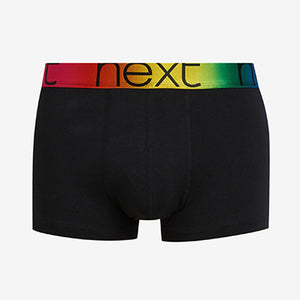 Blacn Ombre Waistband Hipster Boxers 4 Pack