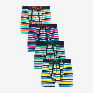 Multi Stripe A-Front Boxers 4 Pack