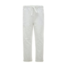 Load image into Gallery viewer, White Linen Blend Trousers (3mths-5yrs)
