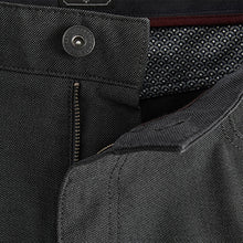 Load image into Gallery viewer, Charcoal Grey Textured Motion Flex Soft Touch Chino Trousers
