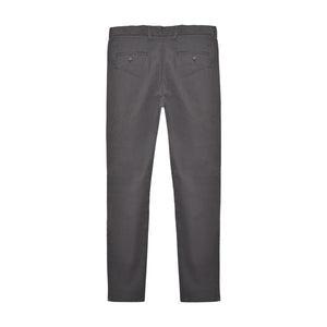 Grey Slim Fit Chino Trousers