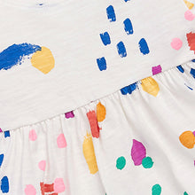 Load image into Gallery viewer, Multi Bright Shapes Cotton T-Shirt (3mths-6yrs)
