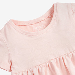 Pale Pink Cotton T-Shirt (3mths-6yrs)