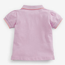 Load image into Gallery viewer, Lilac Purple Polo Top (3mths-6yrs)
