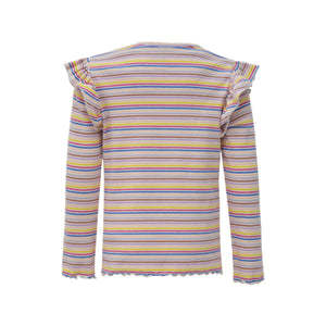 Multi Stripe T-Shirt Basic Rib Jersey (3mths-6yrs)