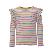 Load image into Gallery viewer, Multi Stripe T-Shirt Basic Rib Jersey (3mths-6yrs)
