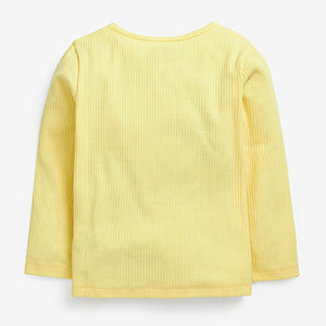 Yellow Basic Rib Jersey (3mths-6yrs)