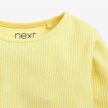 Load image into Gallery viewer, Yellow Basic Rib Jersey (3mths-6yrs)
