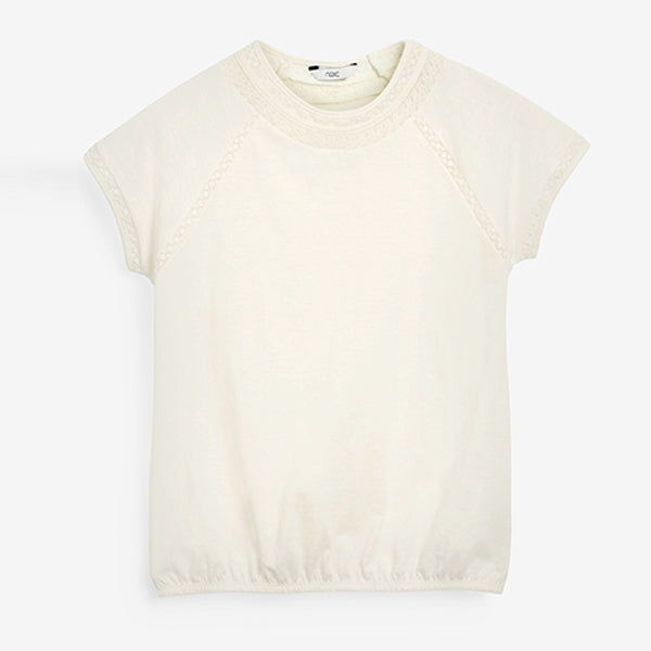 White Bubblehem Raglan T-Shirt