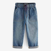 Load image into Gallery viewer, Denim Vintage Lightweight Pull-On Trousers (3mths-5yrs)
