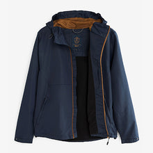 Load image into Gallery viewer, Navy Blue Shower Resistant Jacket
