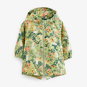 Green Bunny Shower Resistant Printed Cagoule (3mths-6yrs)