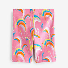 Load image into Gallery viewer, Pink Rainbow Splat Oversized T-Shirt And Shorts Set (3-12yrs)
