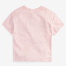 Load image into Gallery viewer, Pink Let Love Grow Embroidery T-Shirt (3-12yrs)
