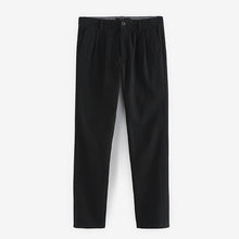 Load image into Gallery viewer, Black Chino Slim Fit Trousers
