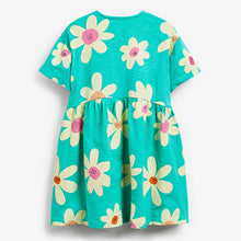 Load image into Gallery viewer, Green Floral Dress (3-12yrs)
