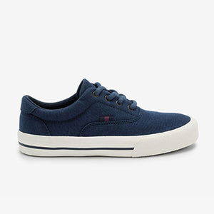 Navy Blue Lace-Up Shoes (Older Boys)