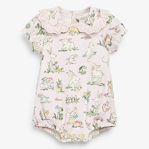 Floral Lilac 3 Pack Romper (0-18mths)
