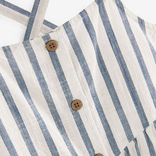 Load image into Gallery viewer, Light Blue Stripe Sundress Dress (3-12yrs)

