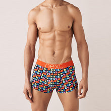 Load image into Gallery viewer, Bright Spot/Stipes Pattern Hipster Boxers 4 Pack
