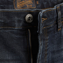 Load image into Gallery viewer, Dark Ink Straight Fit Premium Heavyweight Jeans

