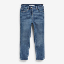 Load image into Gallery viewer, Mid Blue Cropped Slim Jeans
