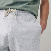 Load image into Gallery viewer, Light Grey Soft Fabric Jersey Shorts

