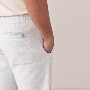 Light Grey Soft Fabric Jersey Shorts