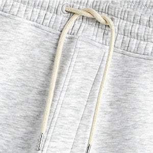 Light Grey Soft Fabric Jersey Shorts