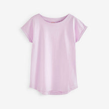 Load image into Gallery viewer, Lilac Cap Sleeve T-Shirt

