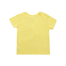 Load image into Gallery viewer, Yellow Retro Unicorn Short Sleeve T-Shirt (3mths-6yrs)
