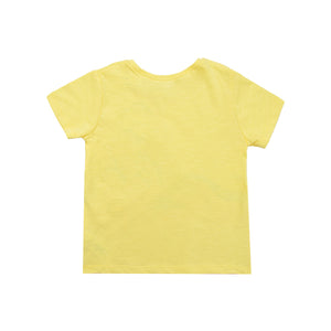 Yellow Retro Unicorn Short Sleeve T-Shirt (3mths-6yrs)