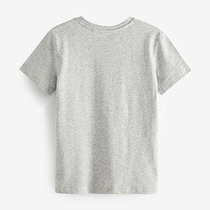 Grey Plain T-Shirt (3-12yrs)