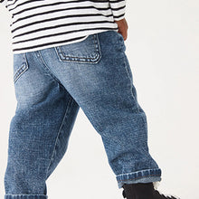 Load image into Gallery viewer, Mid Blue Baggy Jeans (3mths-5yrs)
