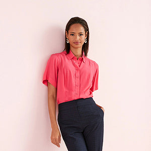 Pink Short Sleeve Shirt