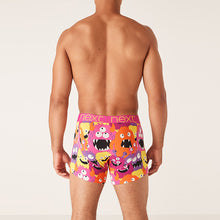 Load image into Gallery viewer, 4 Pack Monster Print A-Front Boxers

