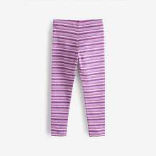 Load image into Gallery viewer, Purple Stripes Leggings (3-12yrs)
