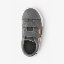 Load image into Gallery viewer, Mid Grey Rocket Strap Touch Fastening Shoes (Younger Boys)
