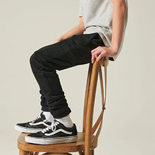 Load image into Gallery viewer, Black Cargo Cotton-Rich Joggers (3-12yrs)
