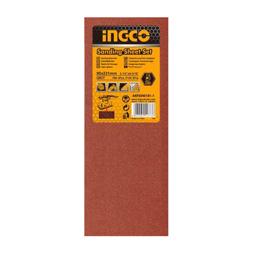 INGCO Sanding sheet set AKFS140102 - Allsport