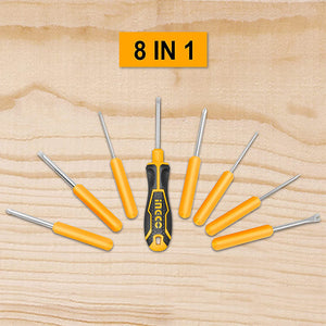 INGCO 9 Pcs interchangeable screwdriver set - Allsport