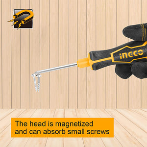 INGCO 9 Pcs interchangeable screwdriver set - Allsport