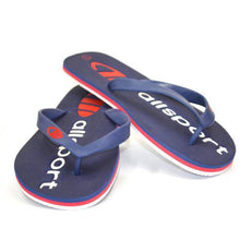 Load image into Gallery viewer, EMBOSS MENS PRINT NAVY/CHERRY/WHITE SANDAL - Allsport
